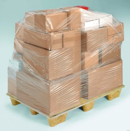 Пример внешнего вида групповой упаковки товаров в стрейч-плёнку Пример внешнего вида групповой упаковки товаров в стрейч-плёнку фото