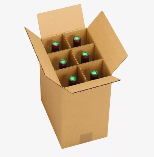 Пример внешнего вида групповой упаковки товаров в гофрокартон Пример внешнего вида групповой упаковки товаров в гофрокартон фото