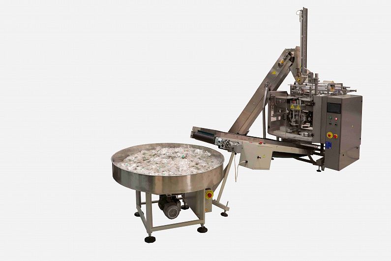 Фасовочно-упаковочный комплекс "Инпак-Саше" с транспортерами фото 1 Фасовочно-упаковочный комплекс "Инпак-Саше" с транспортерами фото 1