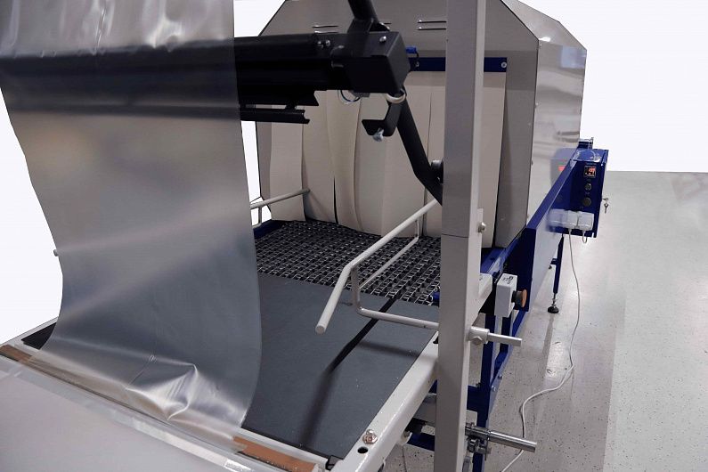 Машина групповой упаковки УУВ-600П+УТ-600 (ручная) фото 3 Машина групповой упаковки УУВ-600П+УТ-600 (ручная) фото 3