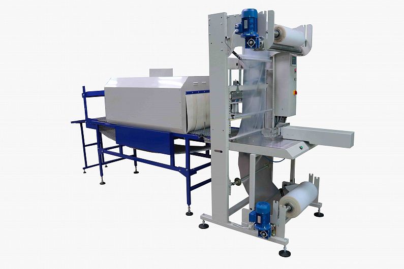 Машина групповой упаковки Верпак-Р+УТ-650 (полуавтомат) фото 1 Машина групповой упаковки Верпак-Р+УТ-650 (полуавтомат) фото 1