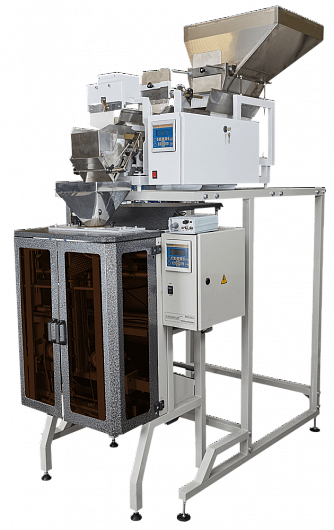 Фасовочно-упаковочный комплекс для сыпучих продуктов "Инпак-Эконом + МДВ-12" фото 1 Фасовочно-упаковочный комплекс для сыпучих продуктов "Инпак-Эконом + МДВ-12" фото 1